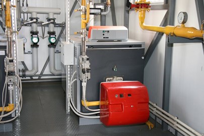 Gas installation