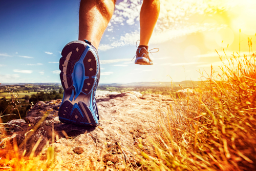 Hardlopen in de natuur