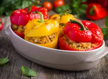 Gevulde paprika's