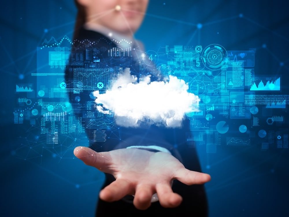 Digital information stored in the cloud. Limit the risk with ISO 27001 certification by Kiwa.