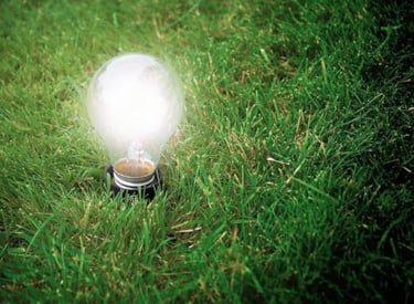 Lichtbol in de aarde - Duurzaamheid