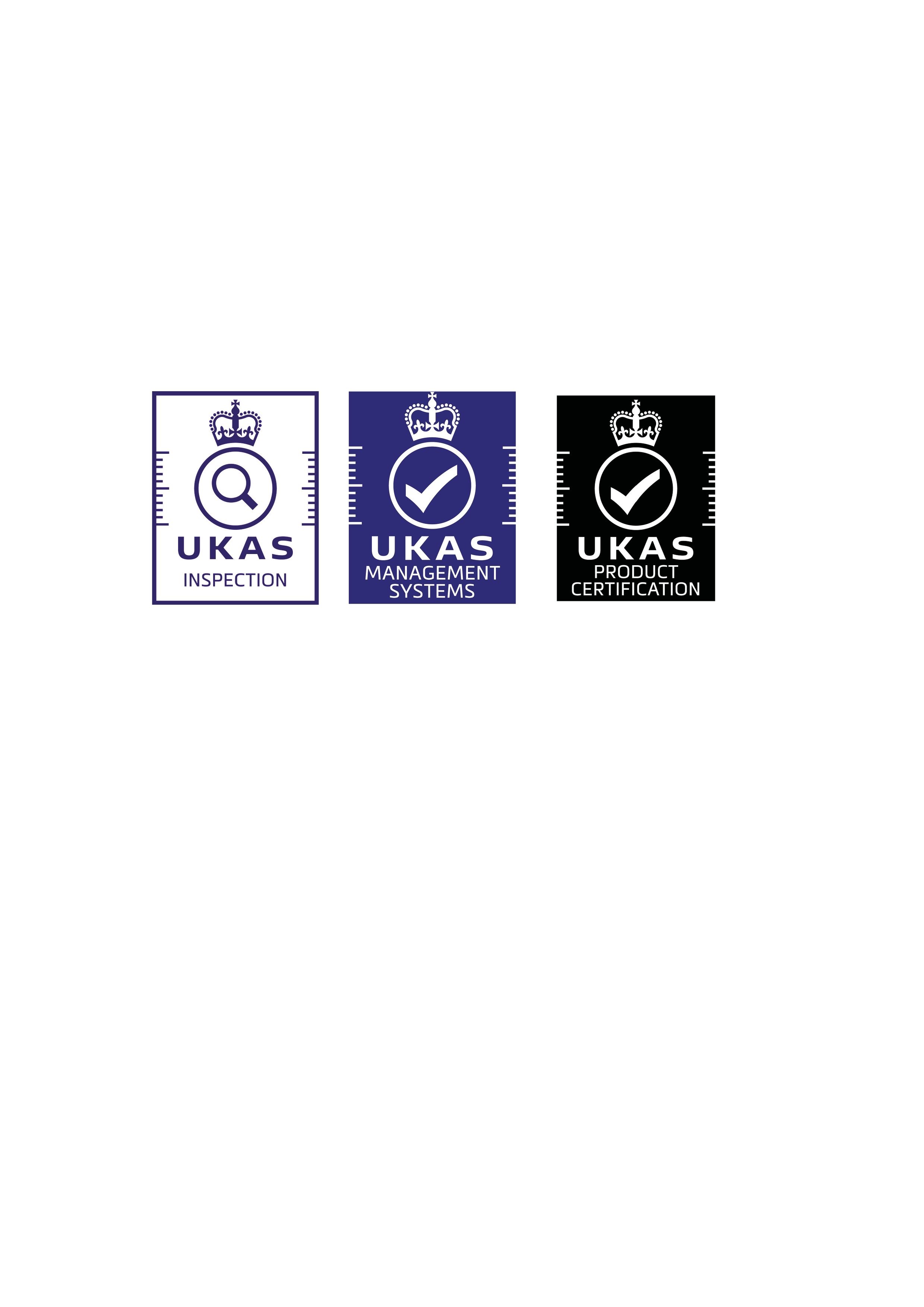examples of UKAS accreditation logos